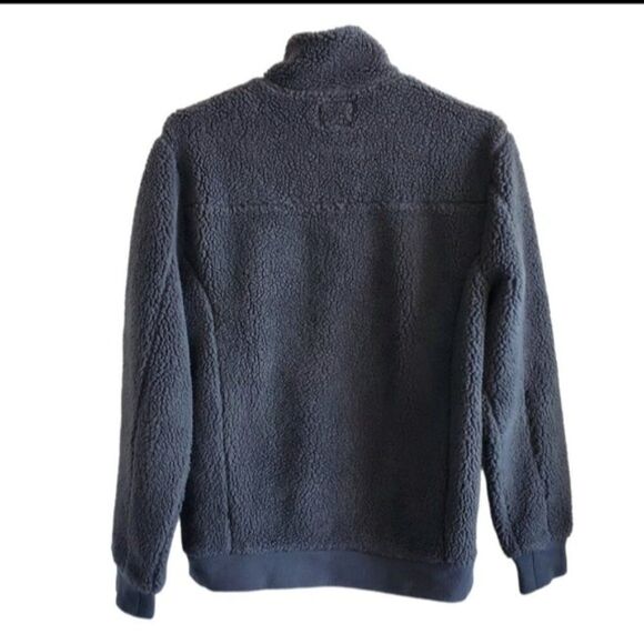 J. Crew Grey Fleece Pullover Sweatshirt Size XS - Picture 2 of 11